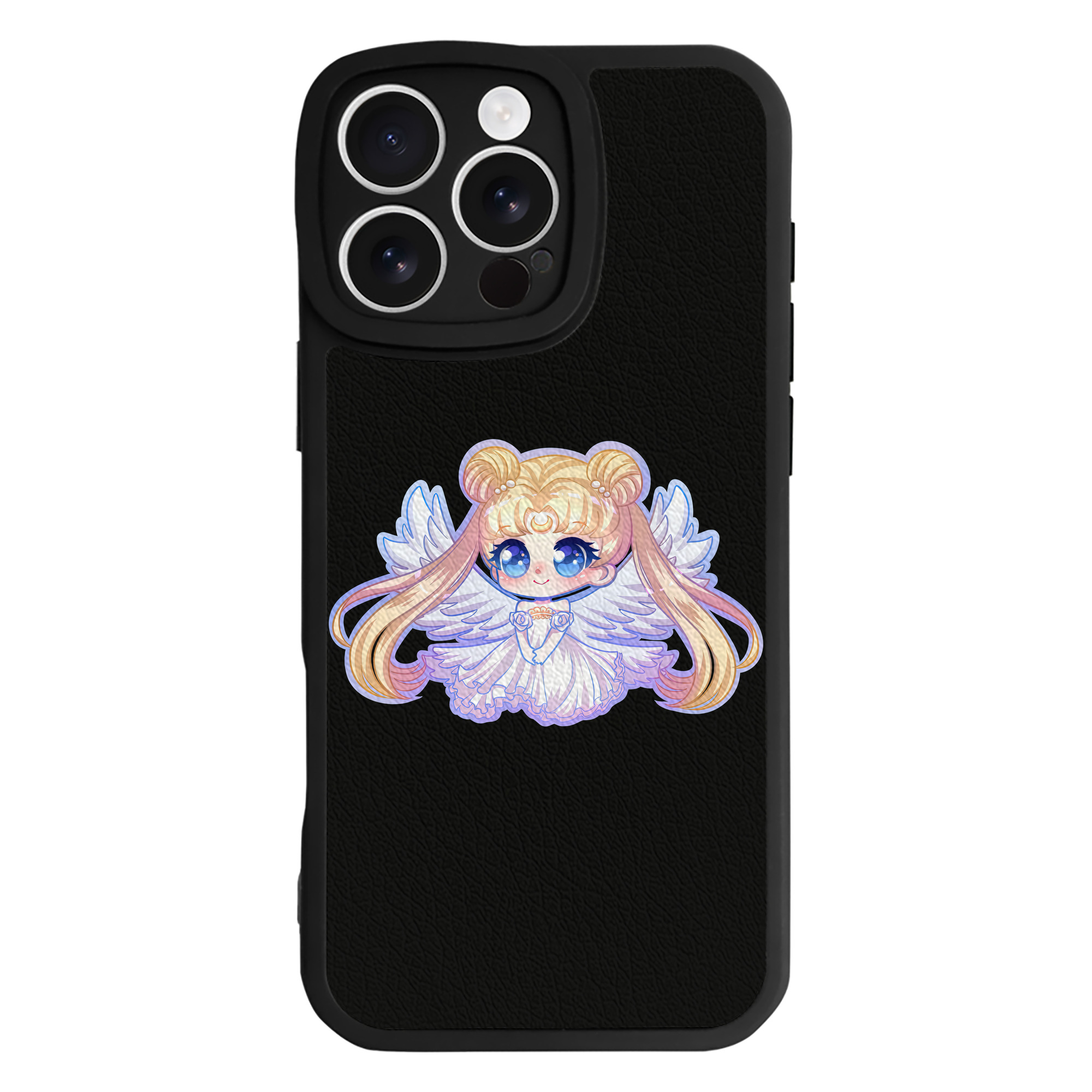 （画像用） 美少女戦士セーラームーン 愛野 美奈子 あいの みなこ Sailor Moon Aino Minako 【iPhone 16シリーズ対応】シリコンスマホケース（レザー調） 材質：シリコン
